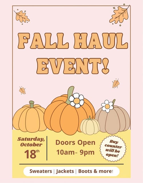 Fall Haul Event